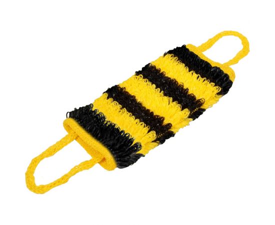 Мочалка из полипропилена Банные Штучки Шмель 40х15 см 40177 