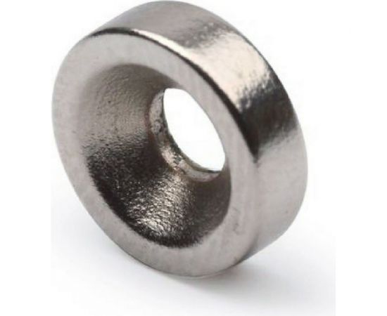 Неодимовый магнит Forceberg диск 10x3 мм с зенковкой 3.5/7 мм, 20 шт. 9-1301005-020 