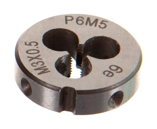 Плашка М 3 х0.5 Р6М5 6е ТМ Туламаш 143212 