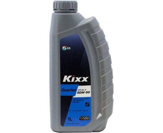 Трансмиссионное масло KIXX GEARTEC 80W90, полусинтетическое, 1 л L2983AL1E1 