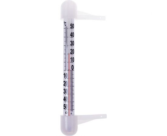 Оконный термометр REXANT d18 мм, полистирольная шкала, на гвоздик 70-0502 