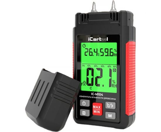 Измеритель влажности древесины iCarTool IC-M104 