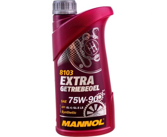 Синтетическое трансмиссионное масло MANNOL EXTRA GETRIEBEOEL 75W90 1 л 1304 