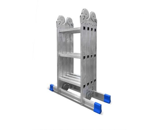 Алюминиевая лестница-трансформер LadderBel 4 секции по 3 ступени LT433 