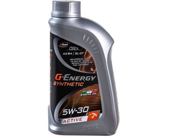 Масло SyntheticActive 5W-30 1л G-Energy 253142404 