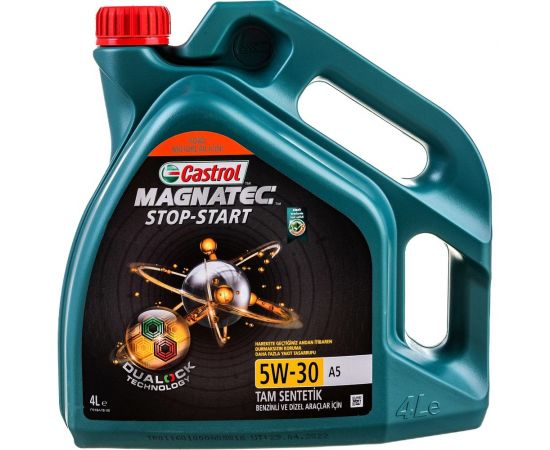 Масло моторное синтетическое Magnatec 5w30 A5 DUALOCK (4 л) Castrol 15CA3B 