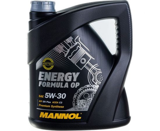 Синтетическое моторное масло MANNOL ENERGY FORMULA OP 5W-30, 4 л 1077 