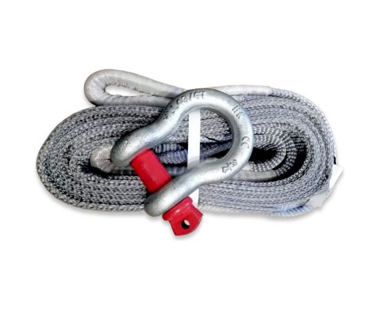 Буксировочный текстильный трос ООО КанТраст 24 т, 6 м, скоба-скоба tbt246000ss 