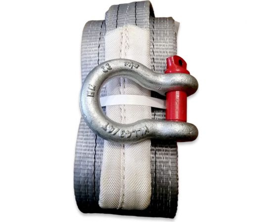 Буксировочный текстильный трос ООО КанТраст 24 т, 6 м, скоба-скоба tbt246000ss – изображение 2