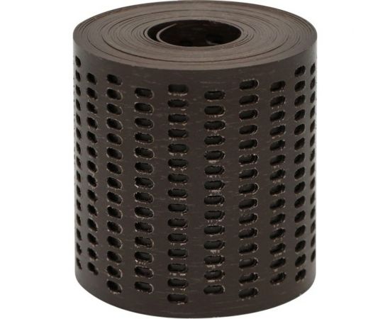 Вентиляционная карнизная лента ПРОТЭКТ высота 10 см, длина 5 м, коричневый ЛВ-10/5 кор – изображение 2