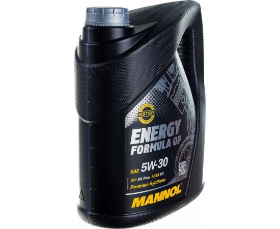 Синтетическое моторное масло MANNOL ENERGY FORMULA OP 5W-30, 4 л 1077 – изображение 2