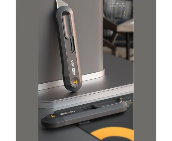 Технический нож DELI Home Series Black HT4008 104614 – изображение 2