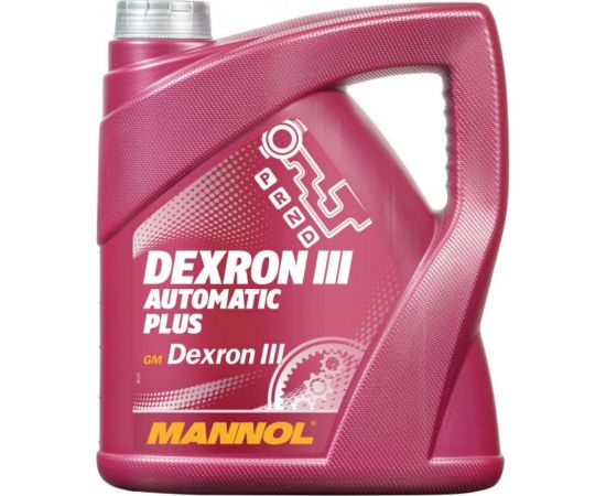 Синтетическое трансмиссионное масло MANNOL DEXRON III AUTOMATIC PLUS 4 л 1356 – изображение 2