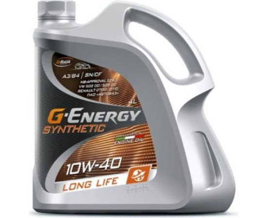 Масло Synthetic Long Life10W-40 5л G-Energy 253142396 – изображение 2
