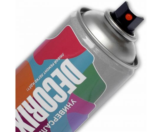 Аэрозольная акриловая эмаль Decorix (универсальная; белый; матовый; 520 мл) 0101-24 DX – изображение 3