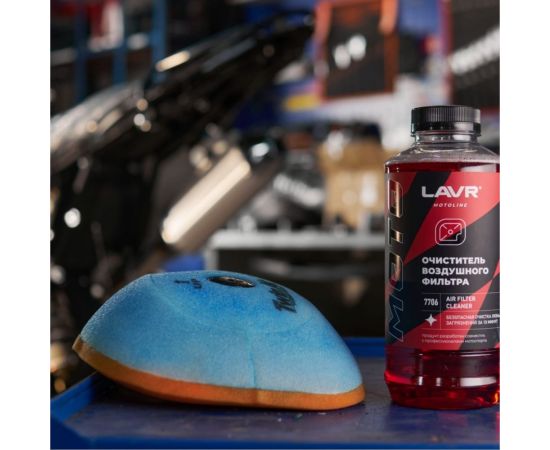 Очиститель воздушных фильтров LAVR MOTO 1000 мл Ln7706 – изображение 3