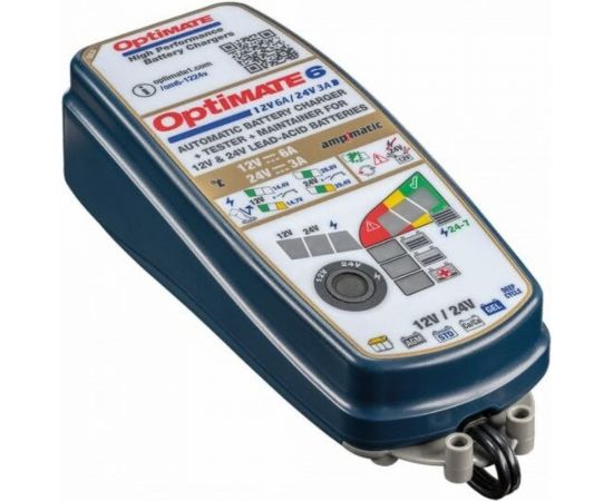 Зарядное устройство Optimate 6 12/24V Gold TM380 – изображение 3