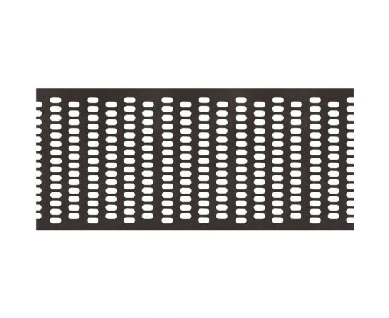 Вентиляционная карнизная лента ПРОТЭКТ высота 10 см, длина 5 м, коричневый ЛВ-10/5 кор – изображение 3