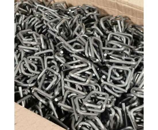 Пряжка Кордленд стальная, 16x34x3,5 мм, для ПП/ПЭТ ленты 15-16 мм, 1000 шт. PR-16 KREP-00192 – изображение 3