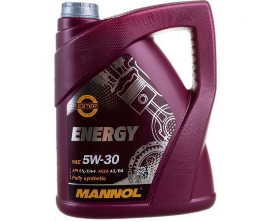 Синтетическое моторное масло MANNOL ENERGY 5W30 5 л 75115 – изображение 3
