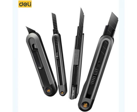 Технический нож DELI Home Series Black HT4009 104615 – изображение 4