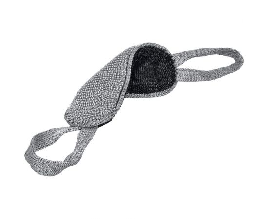 Мужская двухсторонняя мочалка из полипропилена Банные Штучки 37х13 см, 57х13 см с ручками 40175 – изображение 5