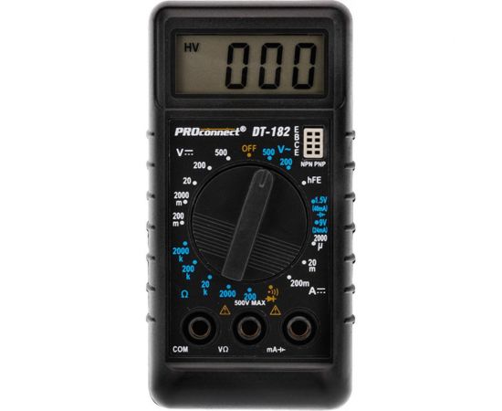 Портативный мультиметр PROconnect М-18 13-3014 – изображение 6