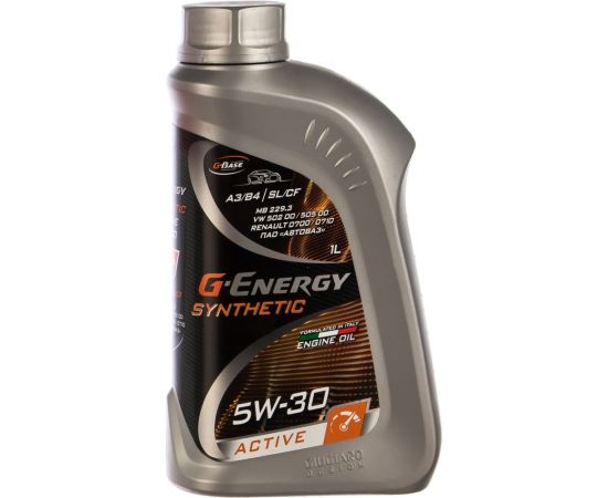 Масло SyntheticActive 5W-30 1л G-Energy 253142404 – изображение 6