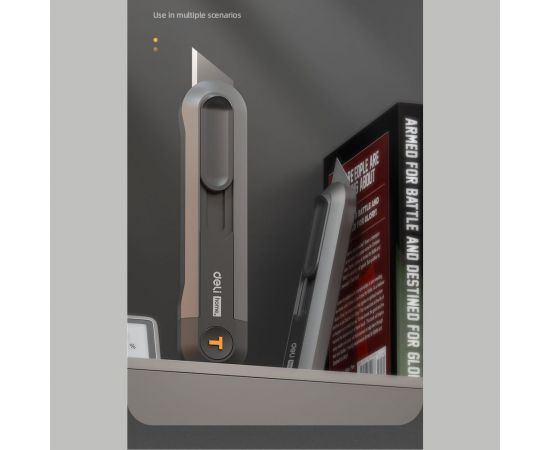 Технический нож DELI Home Series Black HT4008 104614 – изображение 7