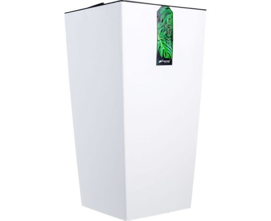 Кашпо для цветов Prosperplast URBI SQUARE белый 2 предмета 21 и 49л DURS325-S449 