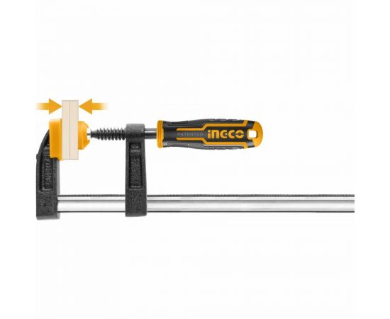 F-образная струбцина INGCO 120x600 мм HFC021205 