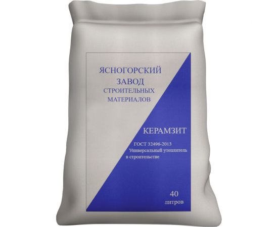 Керамзит ЯЗСМ фракции 5-20 мм, 40 л 4640013520766 