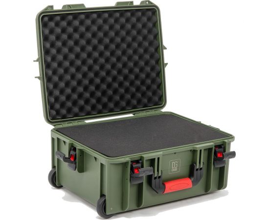 Ударопрочный кейс с выдвижной ручкой и на колесах DGCASE 60-02-olive DGCASE60-02-olive 
