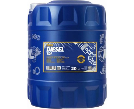 Синтетическое моторное масло MANNOL DIESEL TDI 5W30 20 л 1056 