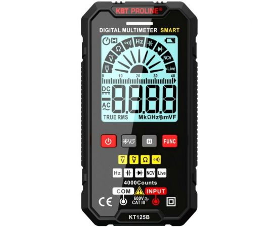 Цифровой мультиметр КВТ SMART KT 125В PROLINE 86325 