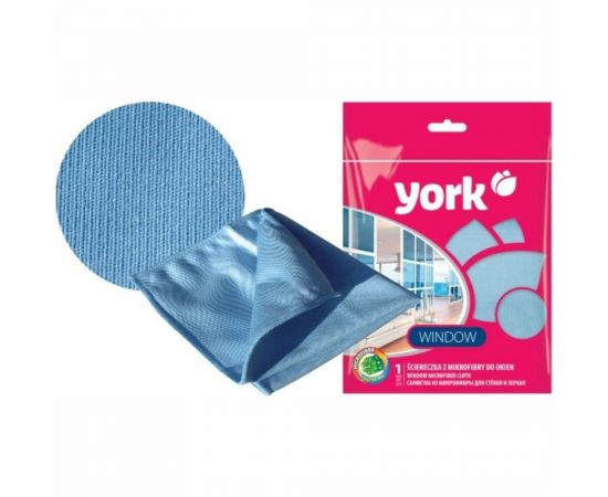 Салфетка из микрофибры YORK для окон 026150 