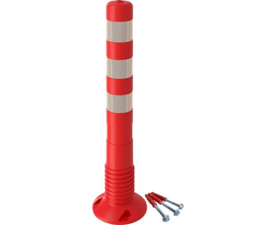 Разделительный гибкий столбик безопасности с комплектом крепления ТЕХНОЛОГИЯ 750 мм Т 11402 – изображение 2