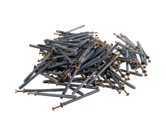 Дюбель-гвоздь Качественный крепеж потайной бортик 6х80 1000619 КЧ – изображение 2