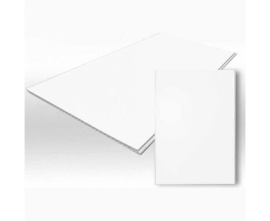 Панель ПВХ КронаПласт белый матовая, 3 м 00-00064580 – изображение 2