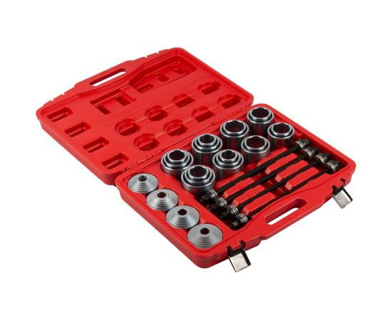 Набор для снятия и установки сайлентблоков и подшипников ступиц WIEDERKRAFT WDK-214200 – изображение 2