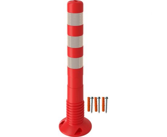 Разделительный гибкий столбик безопасности с комплектом крепления ТЕХНОЛОГИЯ 750 мм Т 11402 – изображение 3
