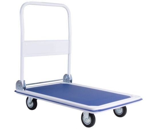 Платформенная тележка MOVERPLAT стальная с ручкой 348-300 – изображение 3