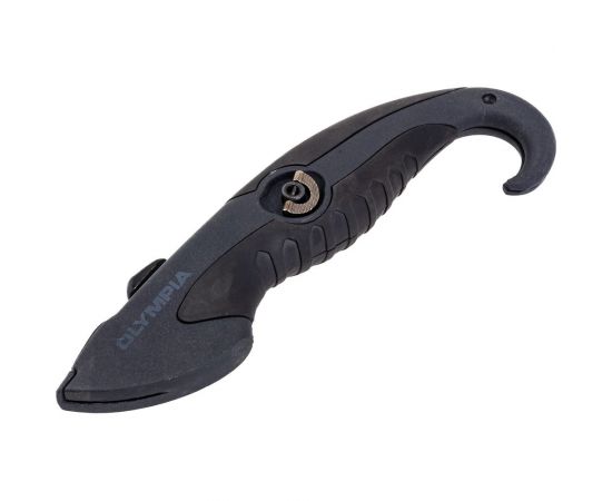 Нож с выдвижным лезвием с алюминиевым эргономичным корпусом NIKONA 33-058 – изображение 3