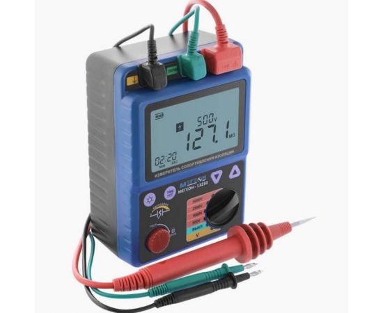 Измеритель сопротивления изоляции – мегаомметр МЕГЕОН 13250 к0000021133 – изображение 5