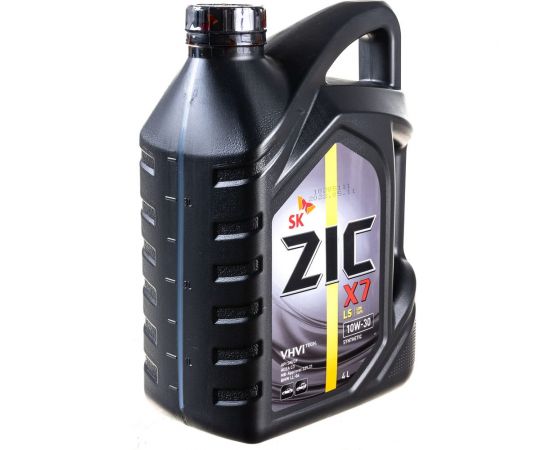 Масло синтетическое (X7 LS; 10w30; SN/CF; 4 л) для легковых автомобилей ZIC 162649 – изображение 5