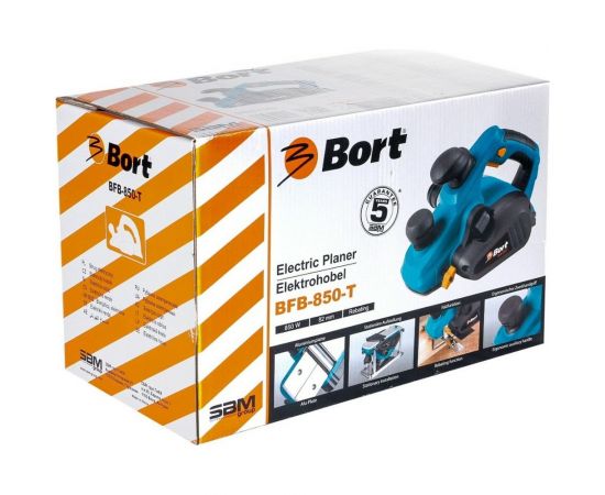 Электрический рубанок BORT BFB-850-T 98291469 – изображение 7