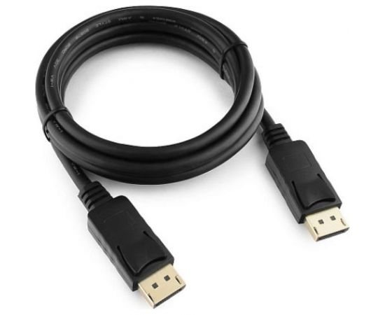 Кабель Cablexpert DisplayPort v1.2, 1.8м, 20M/20M, черный, экран, пакет CC-DP2-6 