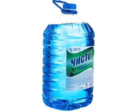 Омывающая жидкость для стекол Sintec Чисто плюс -30С, ПЭТ 806359 