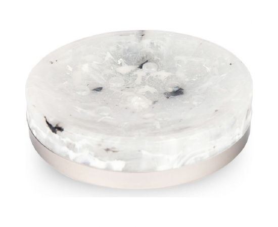 Мыльница Аквалиния Мрамор белый B2043A-Y 