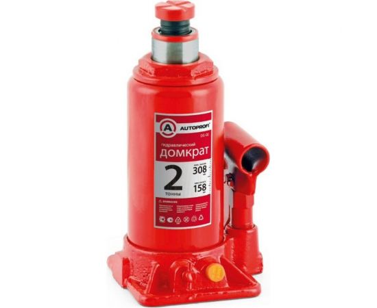 Бутылочный домкрат AUTOPROFI DG-02 